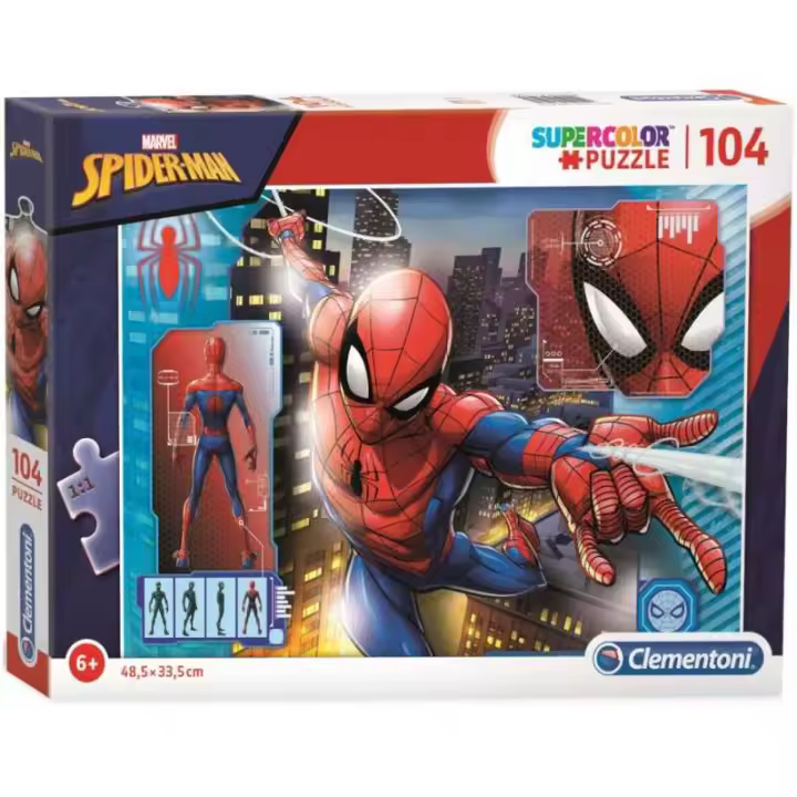 Puzzle 104 Piezas Serie Dibujos Spiderman - Marvel Marvel - 1