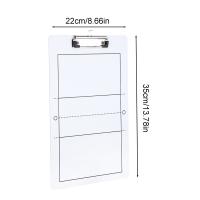 Tablero Blanco Erasable Portátil Para Entrenamiento De Fútbol Y Baloncesto Tablero Negro Táctico Demonstrativo Para Entrenadores - details 9