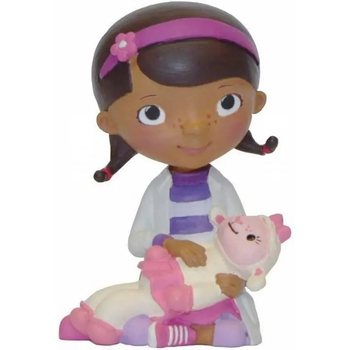 FIGURA PVC BULLYAND - 12901 Disney Doctora Juguetes - Doctora Juguetes con corderito - 1