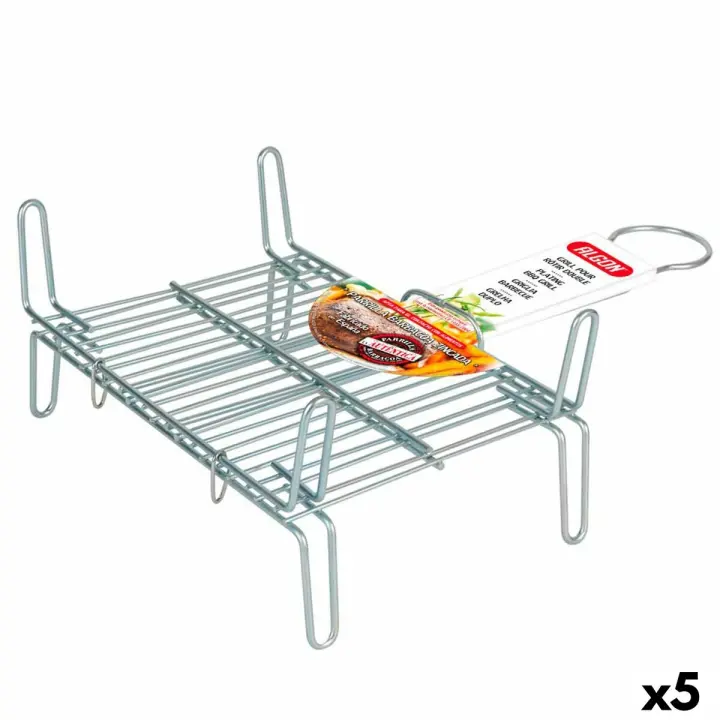 Parrilla Algon   Doble Zincado 20 x 25 cm (5 Unidades) - 1
