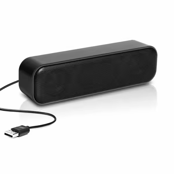 Cargador USB con cable y Barra de sonido. - 1