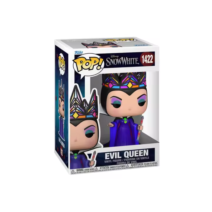 Funko pop disney blancanieves live action - reina malvada (negro y morado) - 1