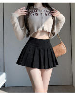 Falda Plisada De Corduroy Retro Para Mujer Alta Cintura Invierno Casual Vintage Escuela Corta Saias Femme Mini - details 5