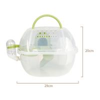 Jaula De Viaje Para Hamster Accesorios De Mascotas Caja Portátil Para Animales Pequeños Mantener Caliente Al Salir - details 6