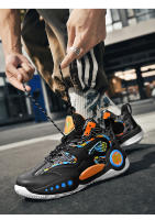 Zapatos De Baloncesto Para Hombre Algodón Transpirable Cómodos Zapatillas Deportivas Entrenamiento Alta Calidad Deportivas Para El Uso Diario - details 11