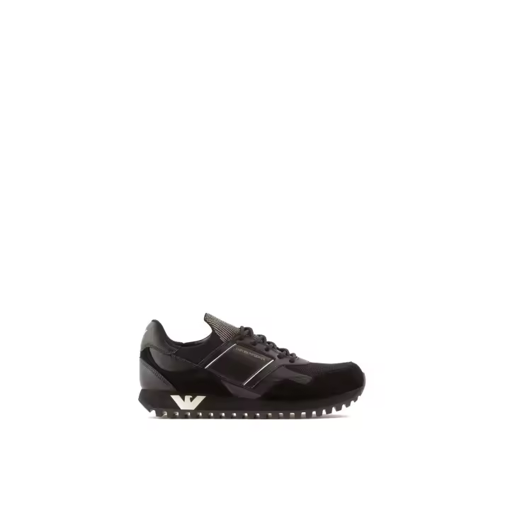 Emporio Armani Zapatillas Hombre Negro X4X616 XN632 T623 - 1