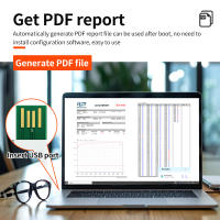 Logger De Temperatura Desechable 180 Días Con USB Y Reporte PDF Alarma De Temperatura Para Transporte Frío Indicador LED Rojo Y Verde - details 6