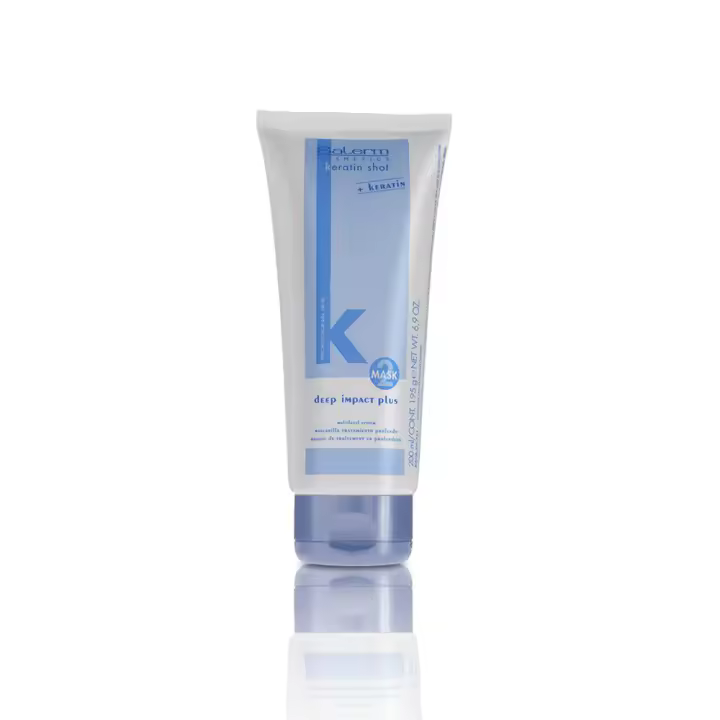 Salerm Mascarilla de Tratamiento Profundo para Mantenimiento de Keratin Shot - Efecto Laminante - Cabello Liso - 1