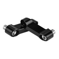 Adaptador Universal Para Espejos Retrovisores De Motocicleta 2Pcs Base De Aluminio Extensión De 4cm Elevación De 3cm Accesorios Para Motocicleta - details 4