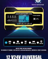 Cargador De Batería Para Coche EAFC 180W 10A Inteligente Y Rápido 12V -24V Reparación Por Pulso Para AGM GEL Células De Plomo Ácido - details 3