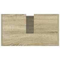 vidaXL Armario de baño madera de ingeniería roble Sonoma 58x33x60 cm - details 4