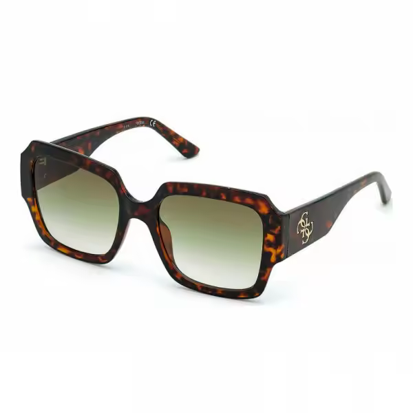 GUESS GU7681 - Gafas de Sol Mujer Negro Polarizadas Montura Completa Rectangular - 1