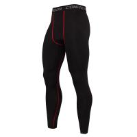 Leggings De Compresión Para Hombres Con Secado Rápido Terciopelo Deportivo Entrenamiento Pantalones De Correr FjGym - details 11