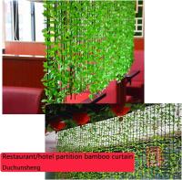 Cortina de Tiras de Hojas Artificiales Verdes para puerta de Jardín, Casa, Cortina de la puerta de Decoración - details 3