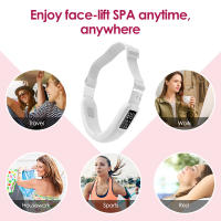Masajeador Facial EMS Levantador De Pecho Doble V Con Luz Roja Y Azul LED Dispositivo De Cuidado De La Piel Para Adelgazamiento Y Tonificación Facial - details 9
