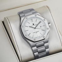 Reloj De Hombre SAPPHERO Oro Rosa Lujo Acero Inoxidable Resistente Al Agua Moda Deportiva Calendario Luminoso Regalo Elegante - details 25