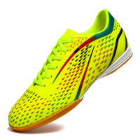 Zapatos De Futsal Para Hombres Calidad Superior Antideslizantes Para Fútbol Indoor Zapatos De Entrenamiento Para Niños Y Adolescentes Suela De Cuero Trenzados Talla Verdadera - details 15