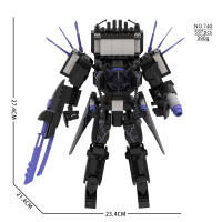 MOC Skibidi Juego De Bloques De Construcción Para Inicio Titan Speakerman Cameraman Tvman Regalos Para Cumpleaños Y Año Nuevo Para Niños - details 6