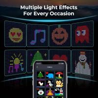 Luces Inteligentes USB Para Cortina 63x63 Pulgadas (1.6x1.6m) 256 LEDs Programables Por App Cambio De Color Con Sincronización Musical DIY - details 2