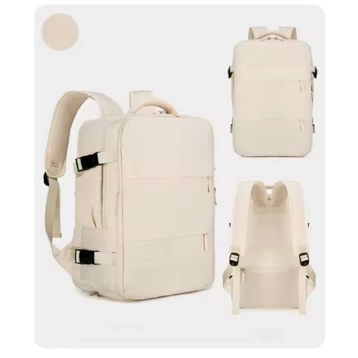 Mochila Viaje Cabina Avion 43x16x28 Mochila Cabina para Ryanair Maletas De Viaje Cabina Mochilas Mochila De Viaje Cabina 20L con Orificio De Carga Y Bolsillo - 1