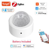 Detector De Movimiento Zigbee Tuya Sensor Pir Para Seguridad Y Monitoreo De Animales Compatible Con Alexa Sensor De Movimiento Humano ABS Blanco - details 0