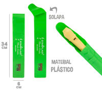 Starplast Funda Verde para Flauta Dulce Soprano - details 0