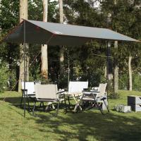 vidaXL Lona de camping impermeable 360x294 cm lona impermeable Color Azul,  Gris,  Verde y mas - details 1