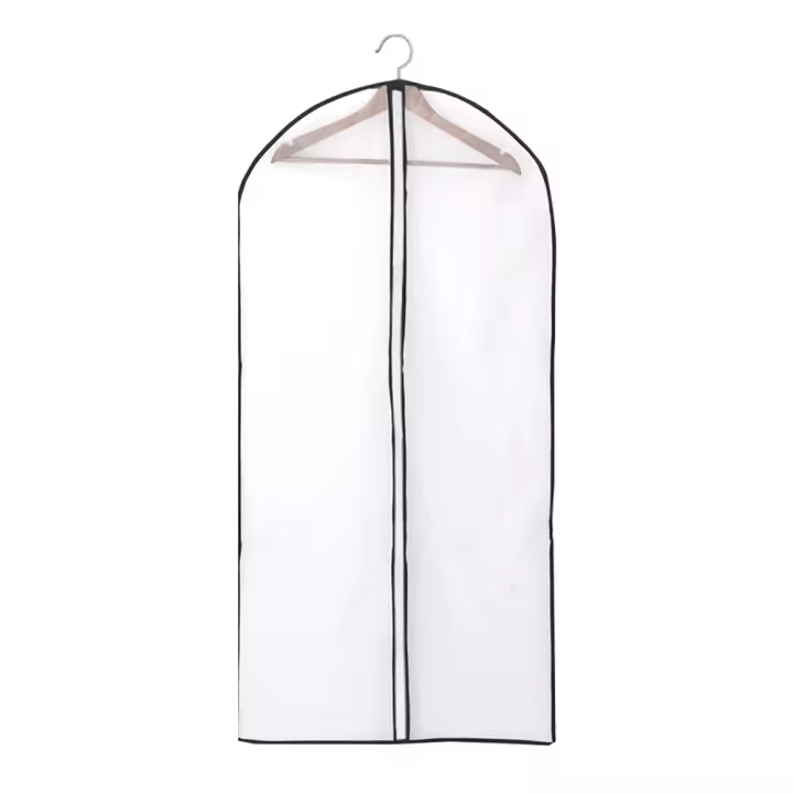 Aicasa Fundas de Ropa Transparentes con Cremallera para Viaje y Almacenamiento de Prendas de Vestir en 3 Tamaños - 1