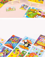 Puzzle 3D De Espuma EVA Para Niños Juego Educativo De Dibujos Animados Mosaico De Artesanía Para Creación De Arte Y Manualidades - details 8
