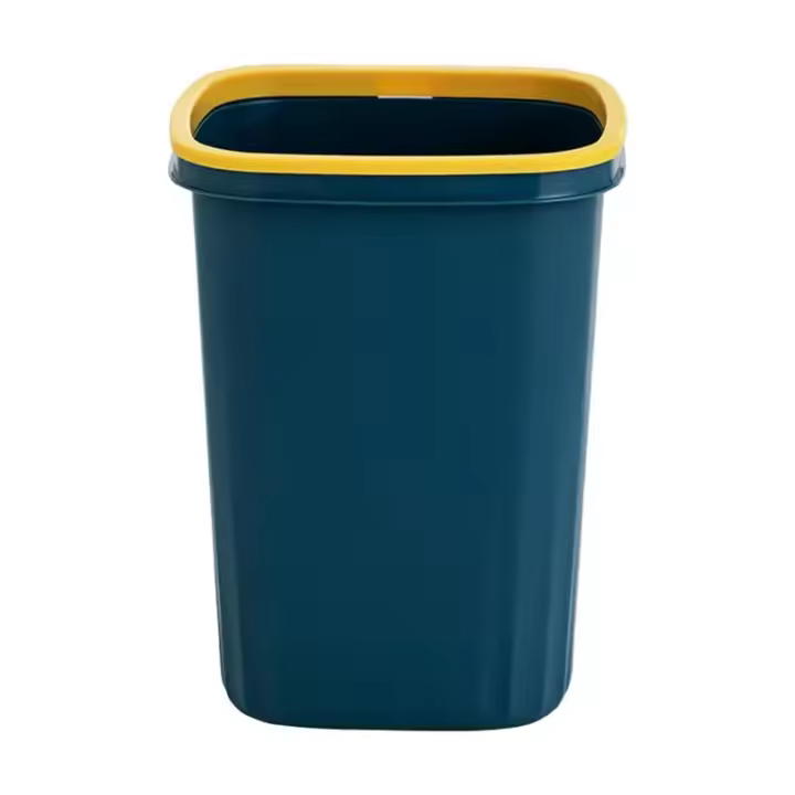 Recipiente De Basura Grande Con Almacenamiento Cesta Decorativa Minimalista Para Dormitorio Toilette Estudio Cocina Hogar - 1