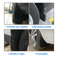 Defensas Antisalpicaduras Para Coche Fender Set Piezas Frontales Y Traseras Para VW Passat B6 2005-2010 Accesorios De Automóvil PP Error Free - details 3