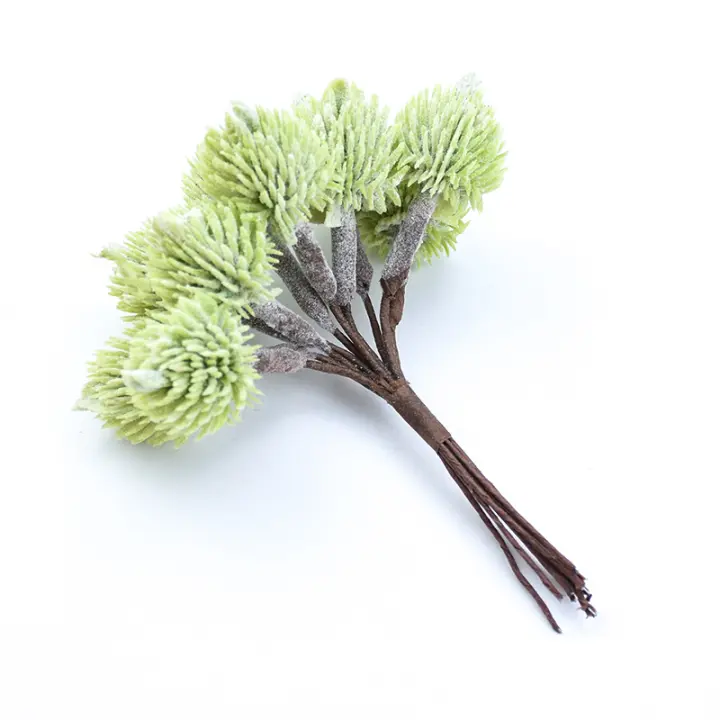 10Pcs Plantas Artificiales Para Decoración De Navidad Y Bodas Flores Decorativas Para Casa Y DIY Regalos Embalaje Doméstico - 1