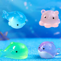 10PCS Ornamentos De Resina Luminosa De Ballena Y Octopus Para Jardín Faeérico Miniatura Organismo Marítimo Decoración De Micro Paisaje En Maceta - details 5