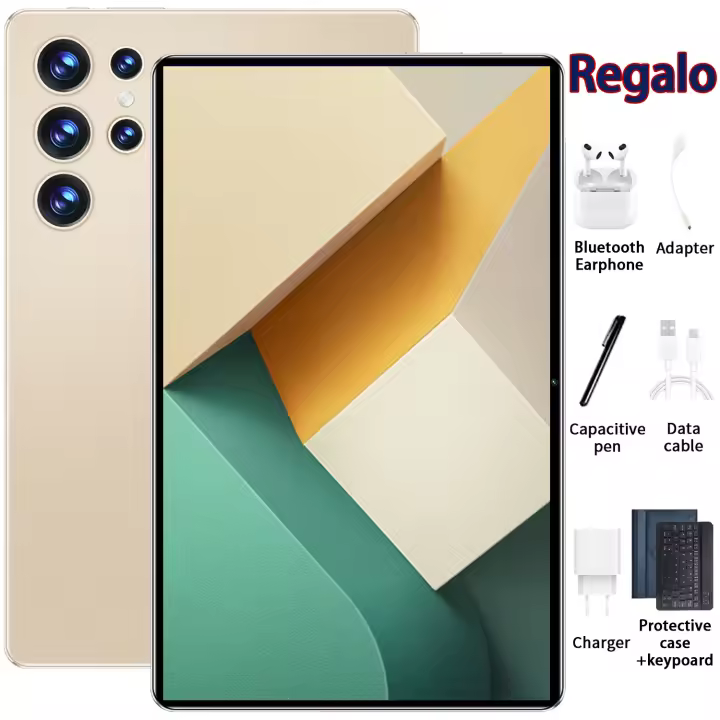 2025 5G 10,1 pulgadas Tablet Android 13,0 Tablet 14 Core 16GB RAM 1TB ROM Tablet PC 20000mAh Tarjeta Dual SIM Wifi Tipo-c - 1