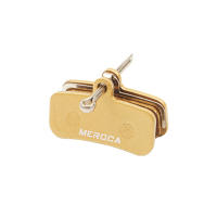 MEROCA Frenado De Bicicleta MTB Y Carretera Pads De Freno De Resina Cuatriciclo Hidráulico M810 M820 ZEEM640 SAINT QUADIEM - details 1