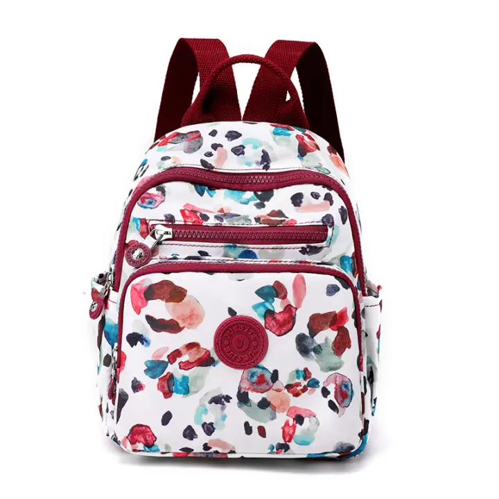 Mochila de moda para Mujer, Nueva, para mamás de Mediana edad y mayores, pequeña mochila de viaje de Nailon, informal. - 1