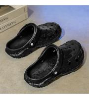 Sandalias De Verano Para Hombre Zapatillas De Playa Plataforma Respirables De Color Sólido Lujo Ligero Zapatos Para El Hogar - details 21