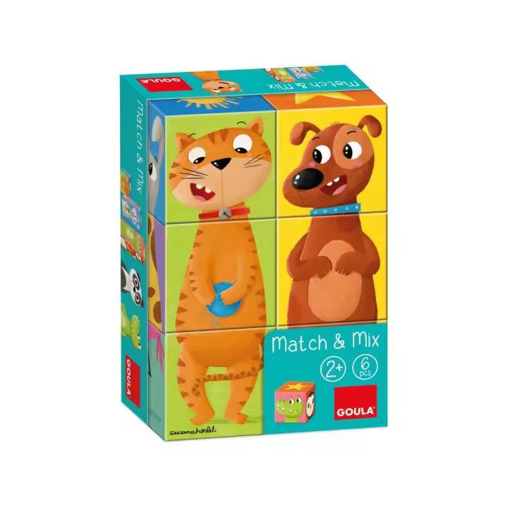 Match And Mix Guola 53468 Juguetes de madera Goula DISET - 1