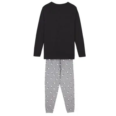 PIJAMA LARGO SINGLE JERSEY SNOOPY - 1
