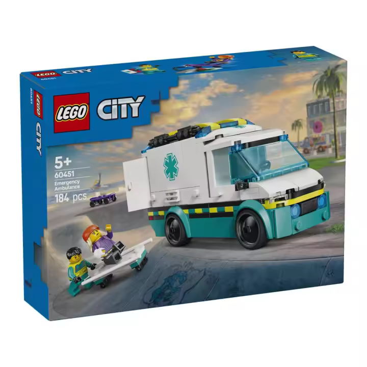 Lego City Ambulancia de Emergencias Lego city LEGO - 1