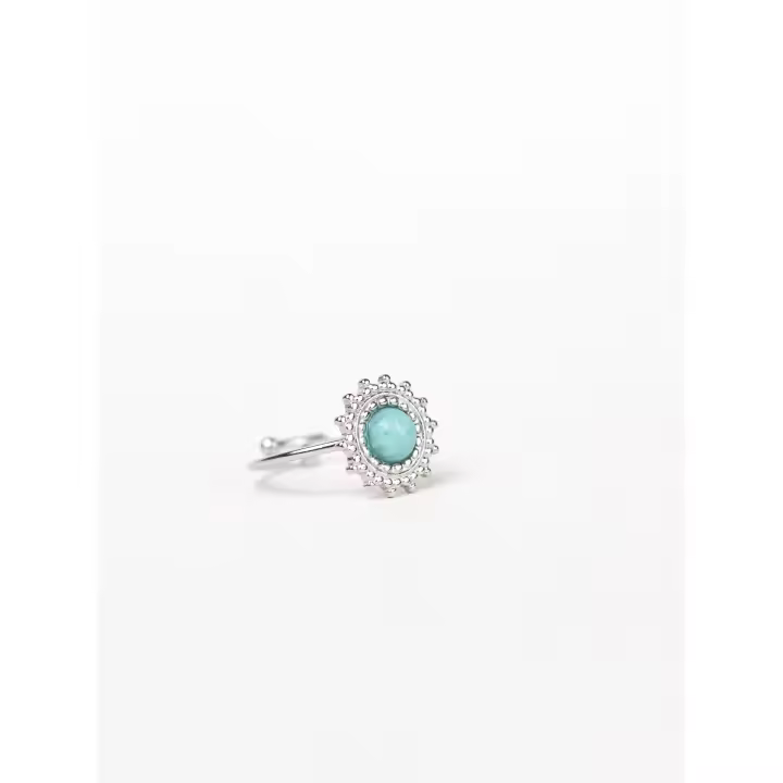 Paloma Wang Anillo etnico hindu con piedra - 1