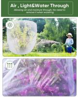 Red De Protección Para Plantas Del Jardín Malla De 60 Agujeros Para Control De Plagas Y Prevención De Pájaros Ideal Para Verduras Flores Y Frutas - details 5