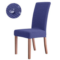 Cubierta De Silla Elástica Impermeable Para Comedor Cocina Boda Hotel Banquete Restaurante Anti Suciedad En Spandex/Poliéster - details 12