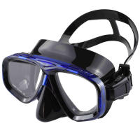 Máscara De Snorkel Antigolpes Con Visera Ajustable Para Natación Y Diving Lentes De Vidrio Templado Y Perno De Silicona Amplio Campo De Visión Cubre Nariz - details 7