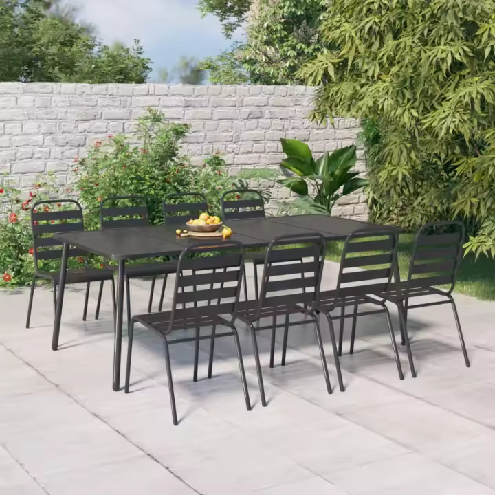 Mesa de Jardín Anthracite Arce 200x100x71 cm - 1