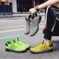 Zapatos De Deporte Casual Para Hombre MAEDEF 2024 Verano Transpirables Y Cómodos Zapatillas De Correr Y Caminar Con Cordones Material De Suela De Goma Talla Verdadera - details 21