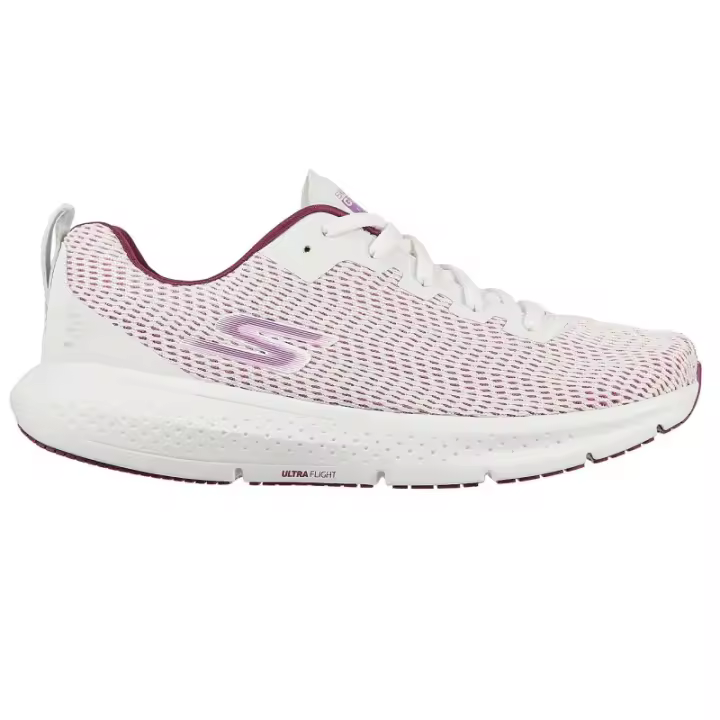 Zapatillas Running Mujer Skechers Go Run Supersonic color blanco y morado-172031/WHT SKECHERS - 1