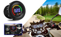 Voltímetro Digital LED Para Motocicleta 12V Precisión Alta Impermeable Para Coche Barco ATV RV Medidor De Voltaje Con Pantalla LED - details 2