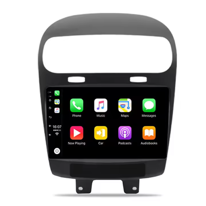 AWESAFE inalámbrico CarPlay Android Auto Radio para Fiat Freemont 2012 2013 2014 2015 2016 2017 2018 2019 2020 coche reproductor multimedia GPS 2 din autoradio volante controles RDS Bluetooth - 1