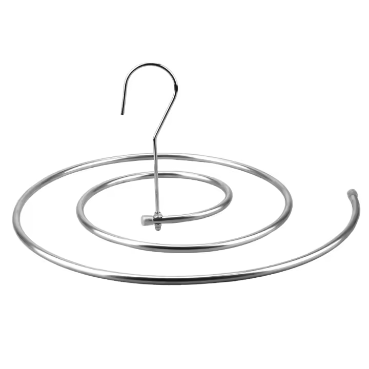 Soporte Giratorio Para Edredones Y Mantas En Acero Inoxidable Herramienta De Almacenamiento Espacioso Para El Hogar Colgador De Ropa Rotativo Para Ahorrar Espacio - 1